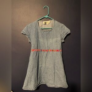 Tomorrow’s Mother Sport Vintage Denim Maternity Top that ties in back 💖 Size S